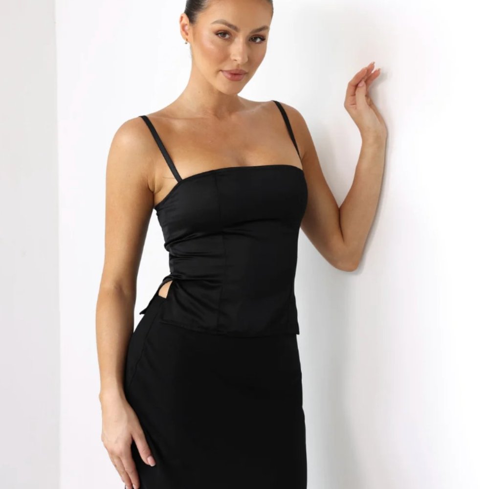 Butterfly Corset (Onyx) - By Lioness - Medium